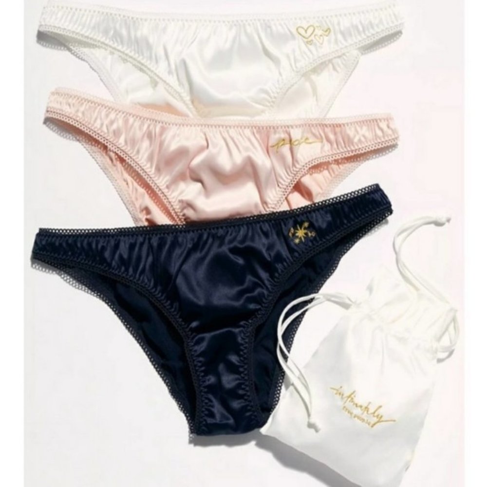 FREE PEOPLE peace of my heart undies 3 pieβ¦